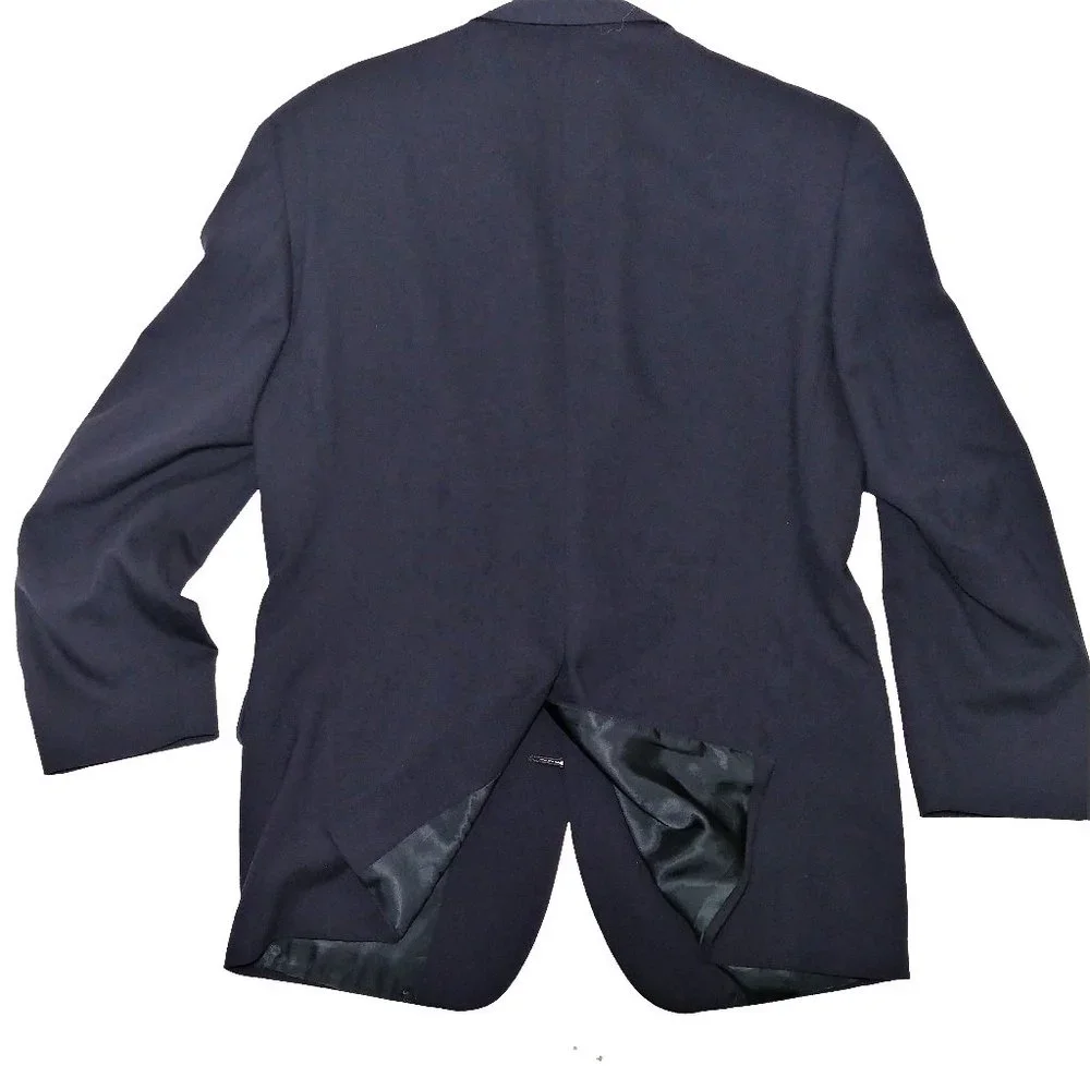 Burberrys Navy Blue Blazer Sz 42R